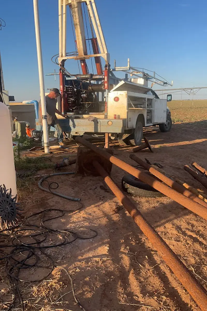Our pump service at work in Lubbock, TX